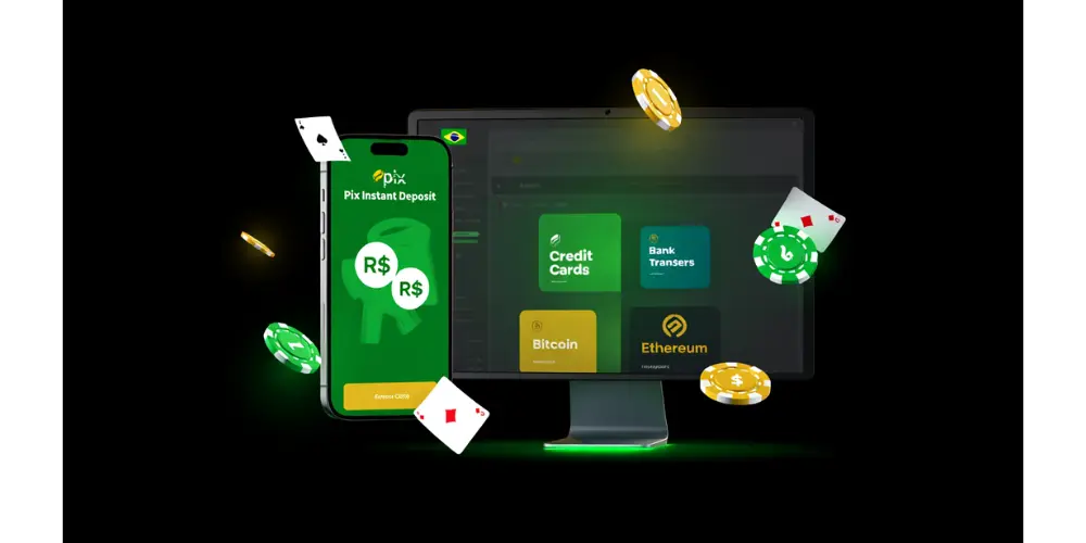 Depósitos, saques e métodos aceitos